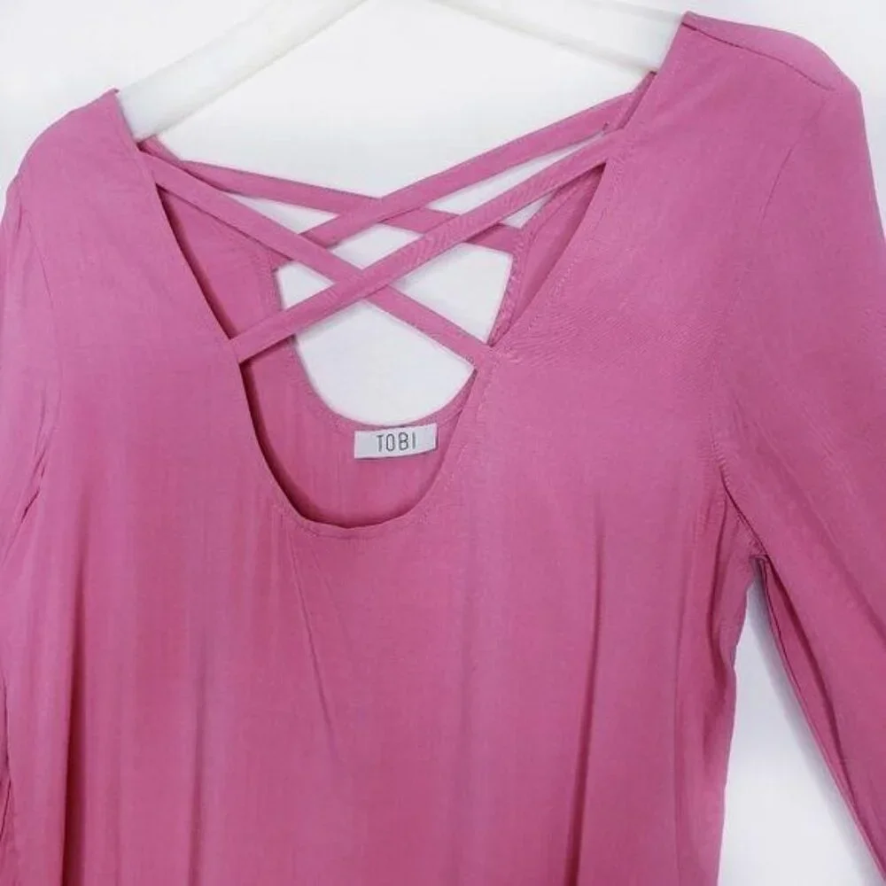 Tobi mauve pink